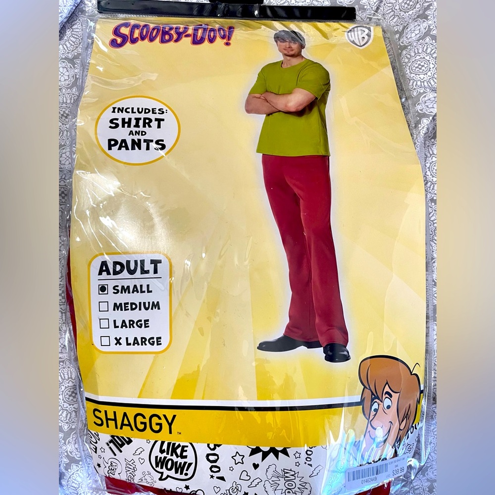 Adult Shaggy Halloween Custom